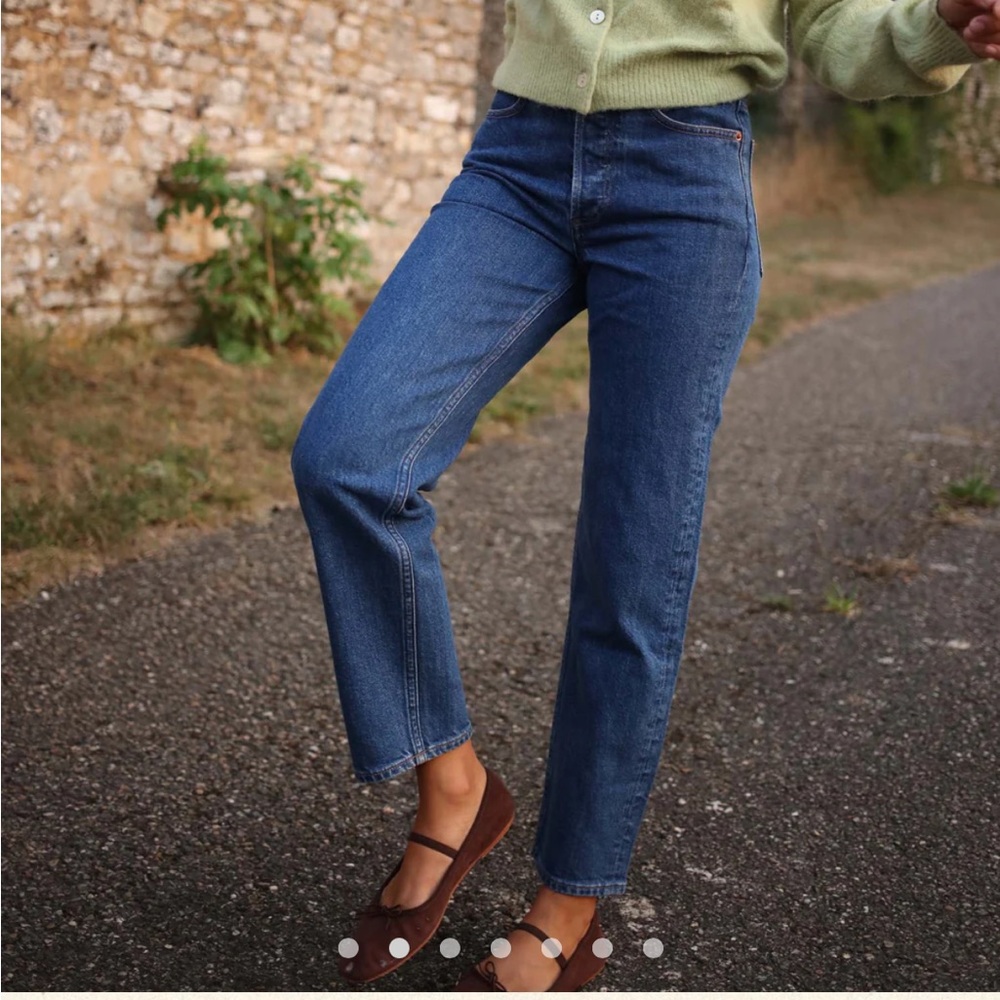 DOEN Diana crop jeans in size 27, Rousseau wash, NWT